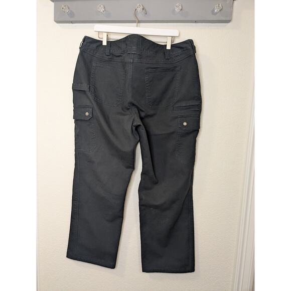 Duluth Trading Co. DuluthFlex Fire Hose Relaxed Lined Cargo Pants Mens 20 x 31 - Picture 3 of 6